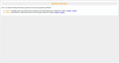 Desktop Screenshot of hacks.gopymes.pe